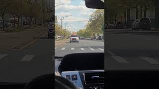 NYPD Ford Explorer Responding To A Stabbing In The Opposite #police