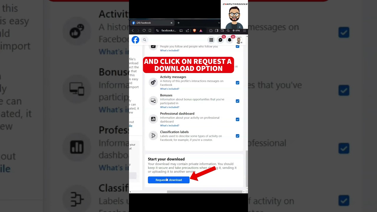 👀 Did you know Facebook has tons of data on you? Here’s how to download it 