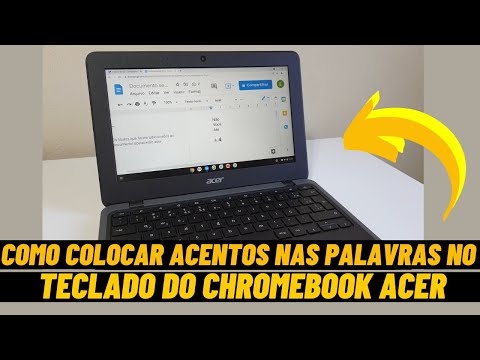 Vídeo: Como você digita um N com um til em um Chromebook?