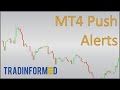 How to Set Up MT4 to get Push Alerts - YouTube