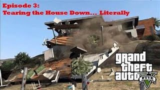 GTA 5 -  MICHEAL'S  DISTORYS MARTIN MADROZO'S HOUSE[4K] GAMEPLAY