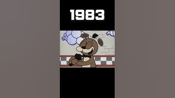 Evolution of Freddy Fazbear