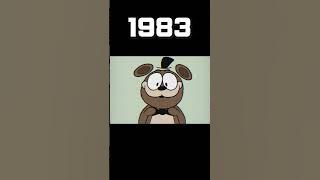 Evolution of Freddy Fazbear