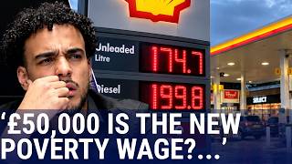 UK DIESEL PRICES RISE... £50k SALARY IS A POVERTY WAGE