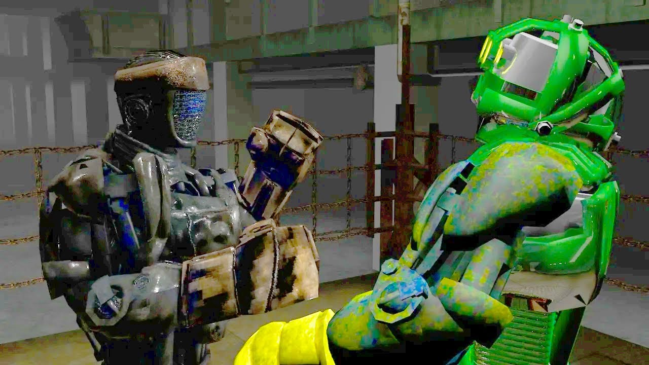 ScrapBot VS Atom |Low Cost Real Steel New Era