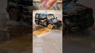 Car mud washing after off-road 💦💧| Mercedes Benz G-Wagon | Diecast scale model cars drift कार धुलाई
