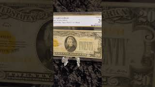 20 dollar gold certificate
