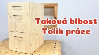 Skříňka S Šuplíky - Výroba