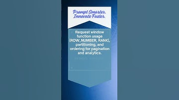 Thinking about prompting AI to write scalable SQL queries with window functions?