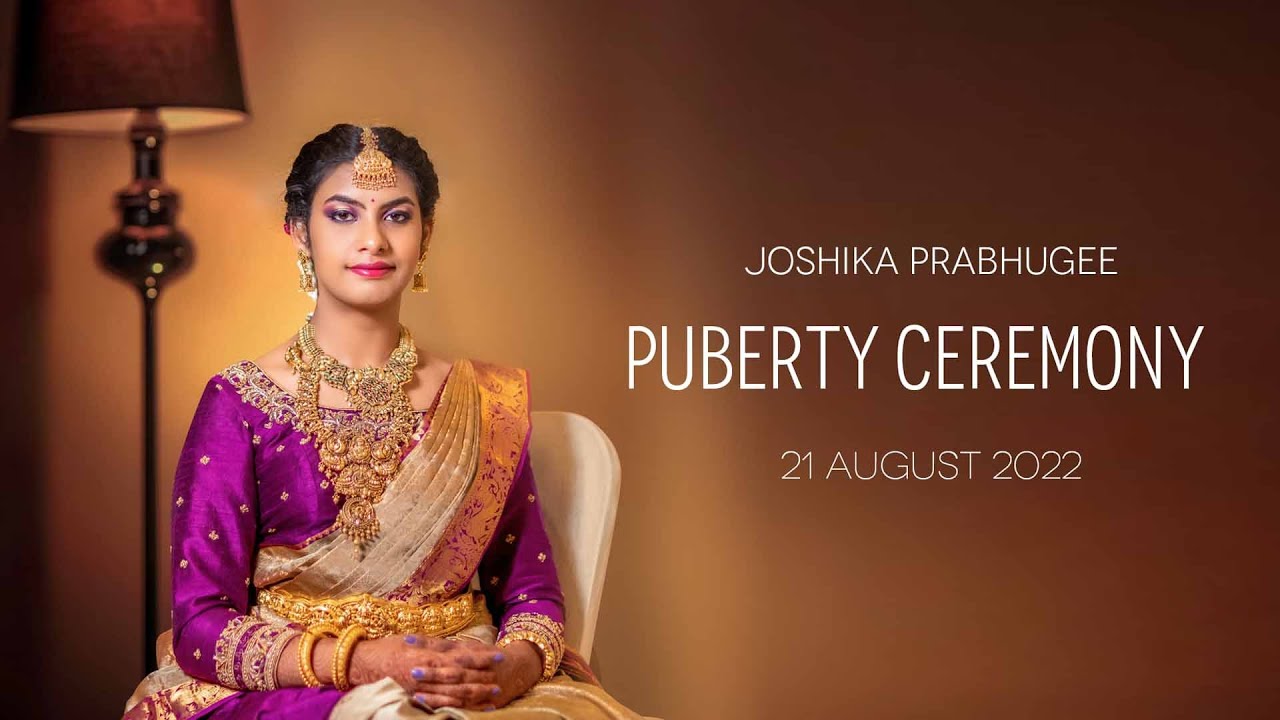 Joshika Prabhugee Puberty Ceremony | Bengaluru Davanam Sarovar Portico ...