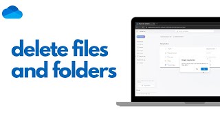 how to delete files and folders in onedrive [microsoft 365 - onedrive tutorial]