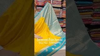 Saraswati Puja Special Sarees Pure, Peaceful & Pujo-Perfect