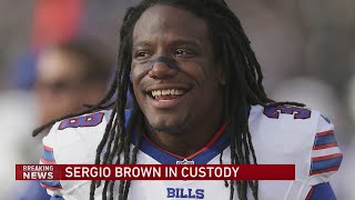 Former NFL player Sergio Brown charged with first-degree murder of mother