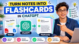 ChatGPT for Students: Turn Any Notes Into a Study Deck