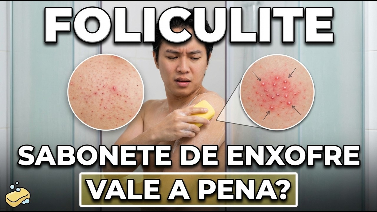 SABONETE DE ENXOFRE É BOM PARA FOLICULITE? [VALE A PENA USAR?]