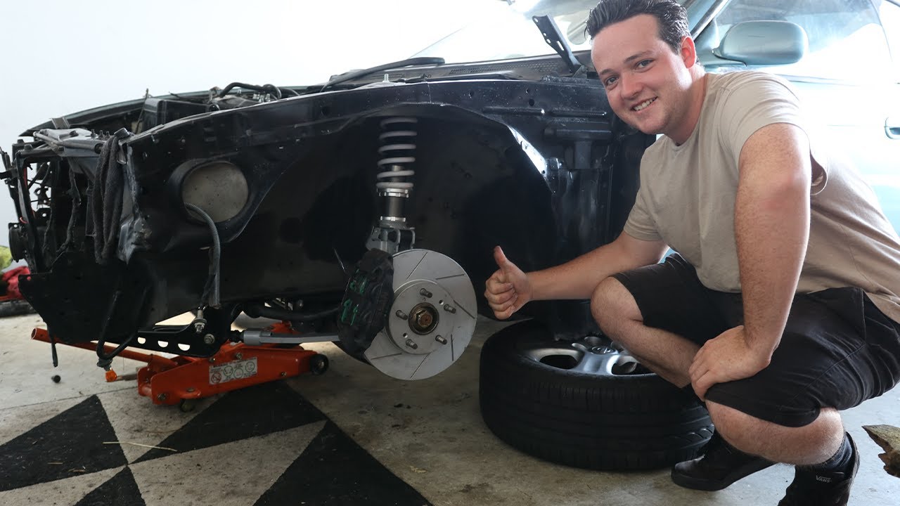 S14 Gets New Brakes and Tie Rods YouTube