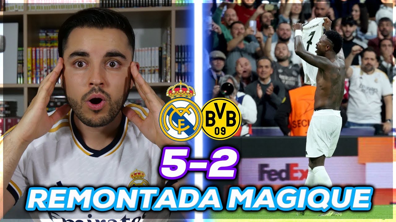 REMONTADA MAGIQUE ! TRIPLÉ VINICIUS JR BALLON D'OR ! Résumé Real Madrid ...