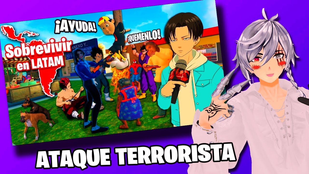 TIROLOCO Reacciona a Como sobrevivir en Latinoamérica con Levi 4 | VRCHAT @EstailusVR