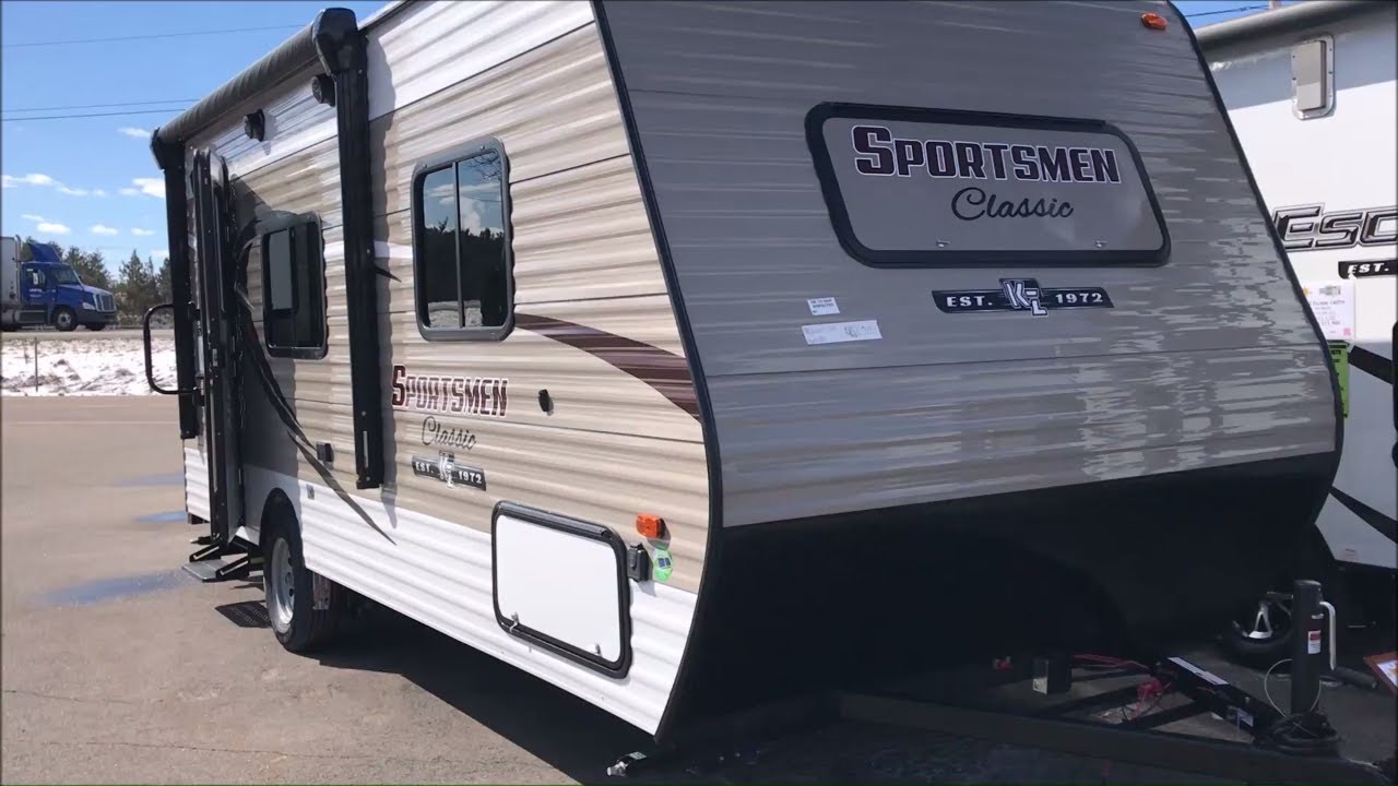 2018 Sportsmen Classic 160QB by KZ‐RV Stock 18129 YouTube