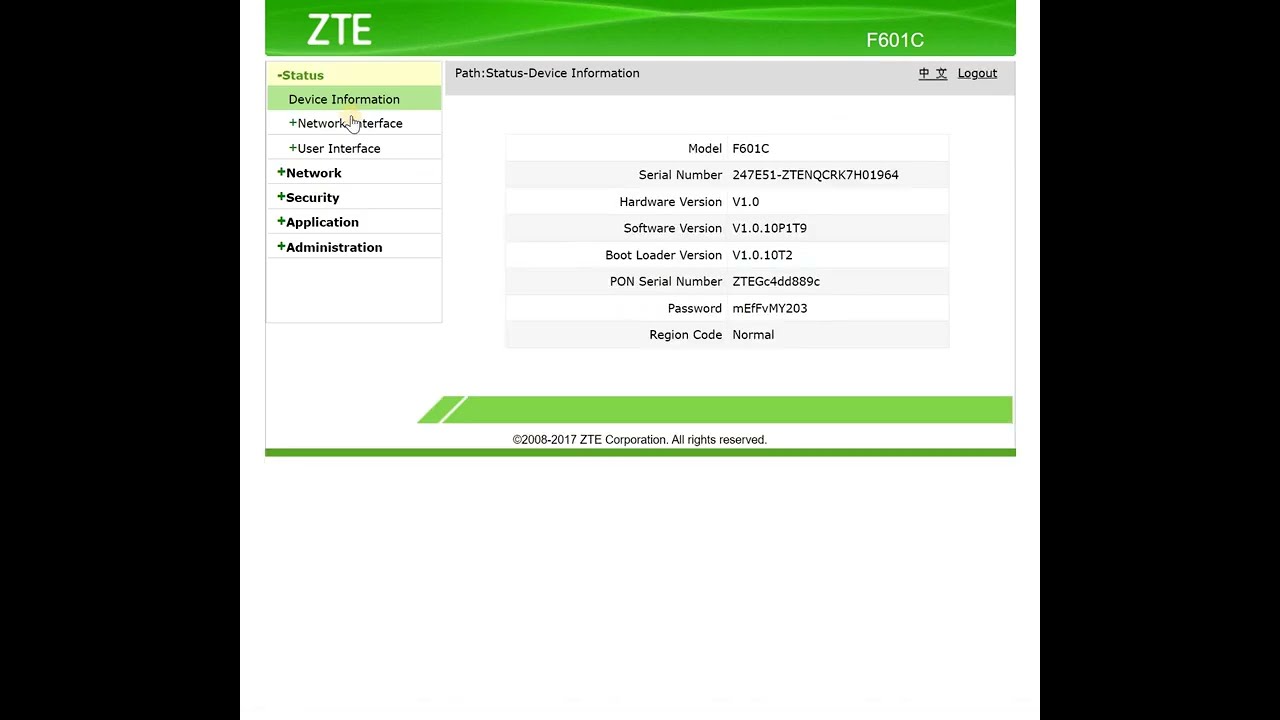 ZTE F601C ONT | CATV Configuration & Setup Guide - YouTube