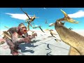 Flock of Pteranodon Attack - Animal Revolt Battle Simulator