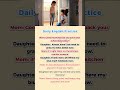 Easy English Conversation for Beginners | Getting Ready for School | Shadowing Practice