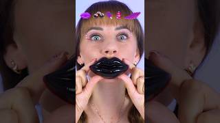Asmr Emoji Purple Jelly Ice Cream, Lips Mukbang