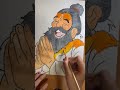Handmade Ghibli art🎨 #viralvideo #craftyme04 #shorts #trending #premanandjimaharaj #radheradhe #art
