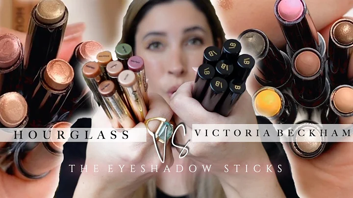 VICTORIA BECKHAM BEAUTY vs HOURGLASS EYESHADOW STI...