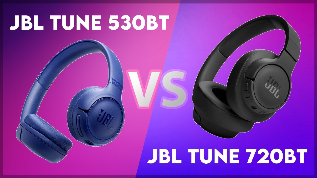 JBL Tune 530BT vs JBL Tune 720BT Technical Comparison