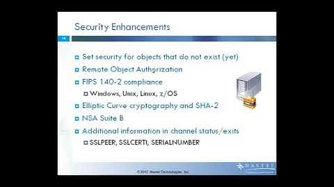 Nastel - TechTalk Whats New in WMQ 7.1 7.5