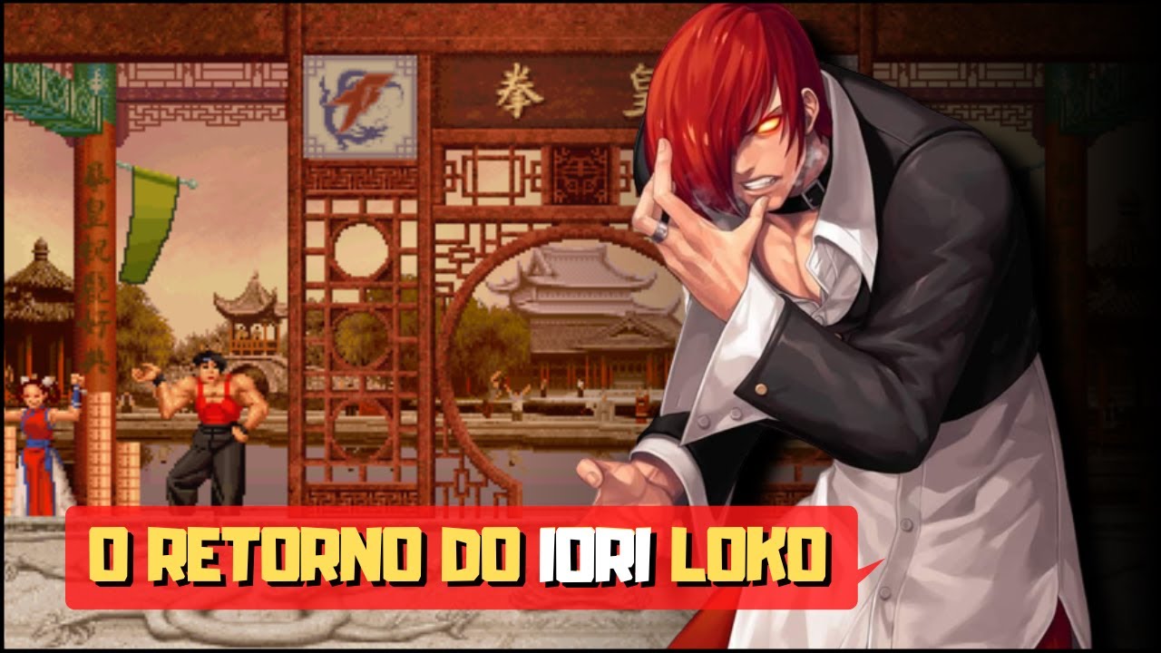 IORI YAGAMI BOBONICADO E MAL-CRIADO!