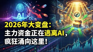 2026年大变盘：主力资金正在逃离AI，疯狂涌向这里！The Great Rotation: Why Smart Money is Dumping AI for Value Stocks in 202
