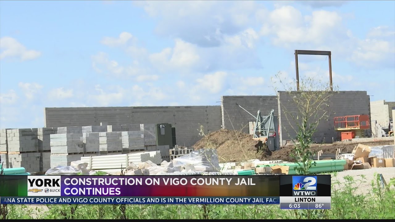 Vigo County Jail construction continues to make progress YouTube