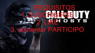 SORTEO cod ghosts unlock all ps3