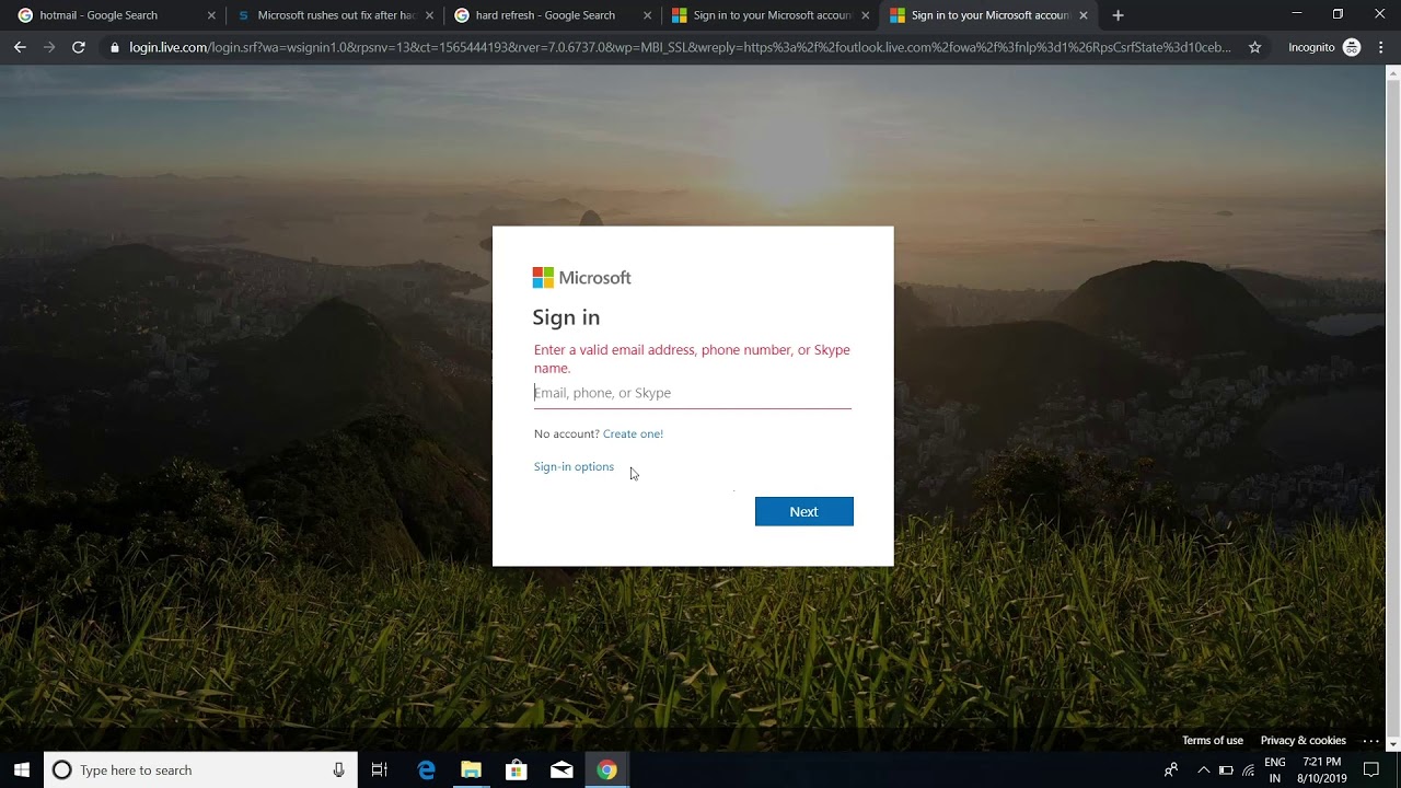 hotmail login ลงชื่อ  Update  How to Fix Hotmail Login Problem || Hotmail Sign In Issue