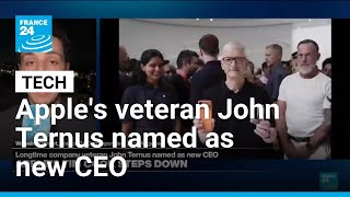 Apple's veteran John Ternus named as new CEO • FRANCE 24 English