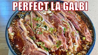 How To Make Perfect Korean Short Ribs La Galbi 엘에이갈비