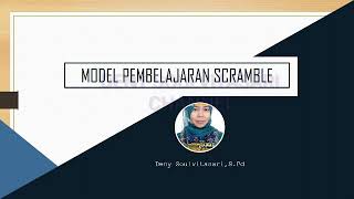 MODEL PEMBELAJARAN SCRAMBLE