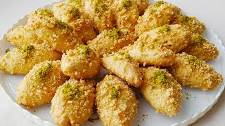 Islak Kurabiye Tarifi ( Fındıklı)-Farklı Tarif- Wet Cookies With Nuts -