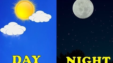 Things we see in the sky in day and night I Day and night sky I Things we see in the sky