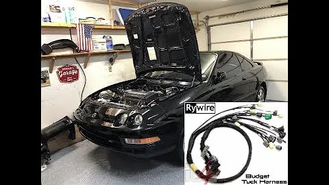 '94 Integra GSR Current State |RYWIRE ENGINE HARNESS|