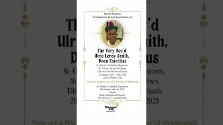 Ulric Smith | Funeral Announcement #ObituariesSVG #Obituaries #SVG