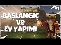 Dağ içine kurulmaca | Minecraft:Survıval #1