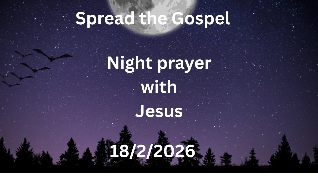 Night prayer with Jesus / Telugu / 18/2/2026.