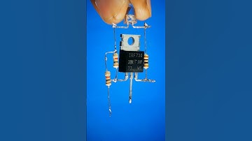 How to make a flashing bulb circuit | Electronic projects