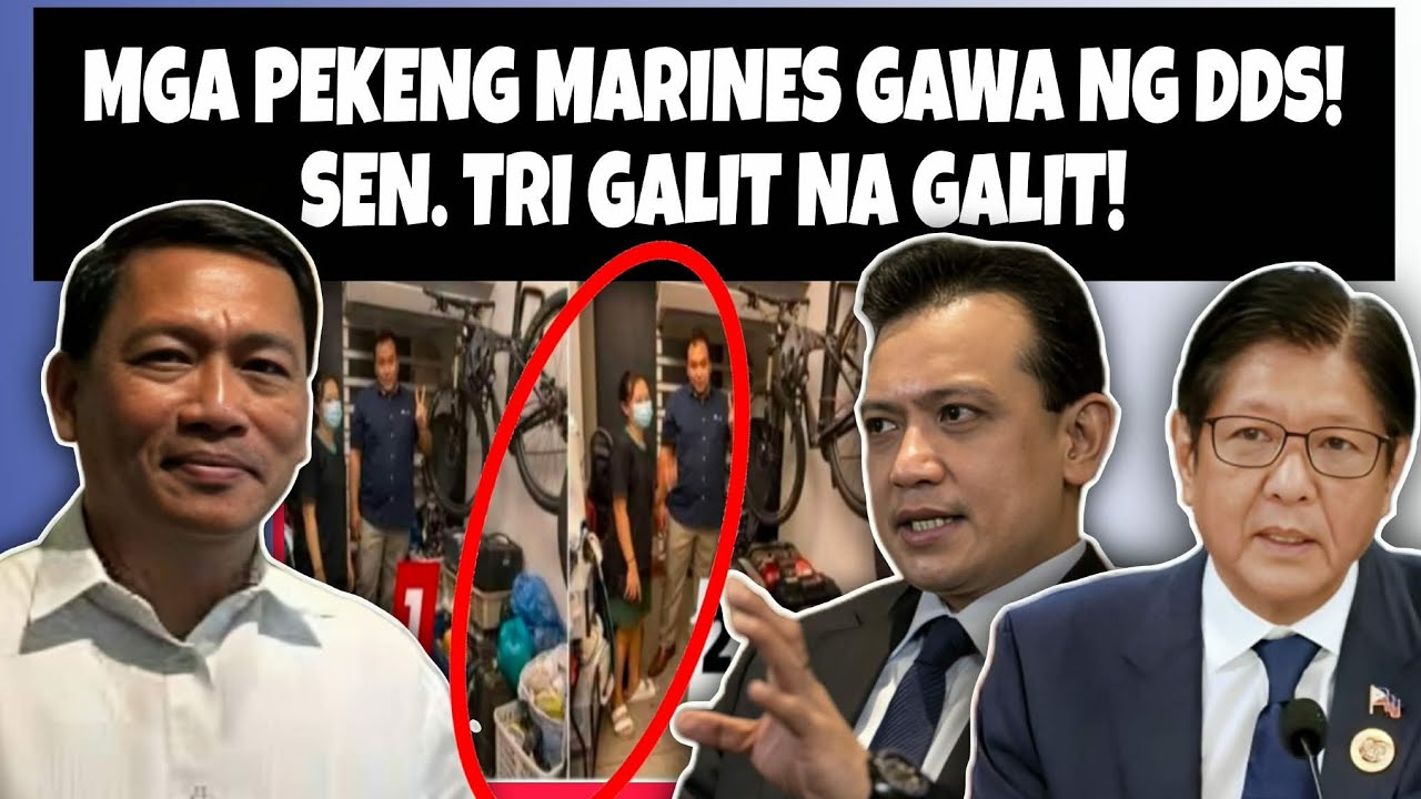 DDS Witness Mga Pekeng Marines!!? Sen.Tri May Mga Ipapakulong!!?