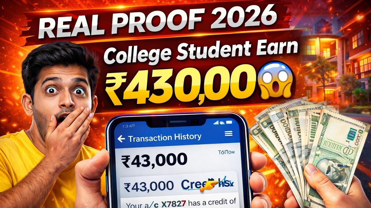 Sirf Student Hoke ₹43,000 😱 Proof Inside