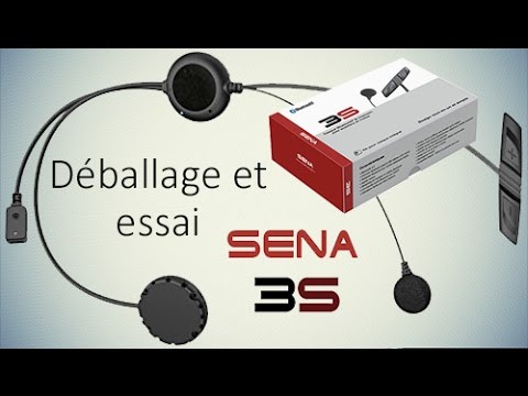 Déballage et essai du kit intercom SENA 3S