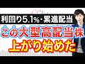 安値で放置されていた利回り5.1%高配当株が遂に上昇開始！お買い得なのは今が最後かも？